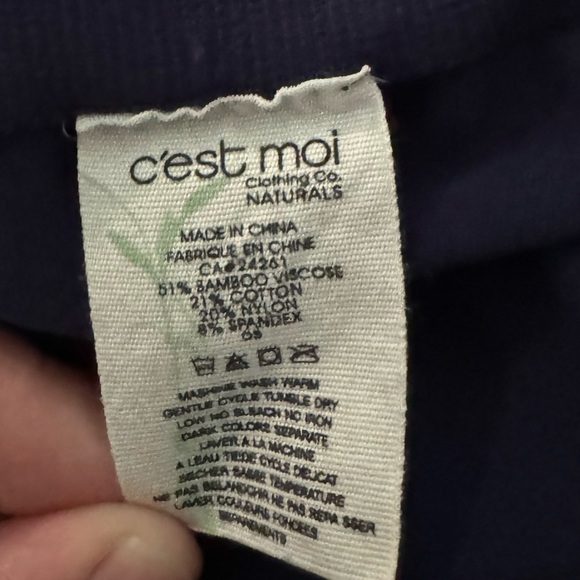 C’est Moi Bamboo Straight Leg Legging - Picture 4 of 4